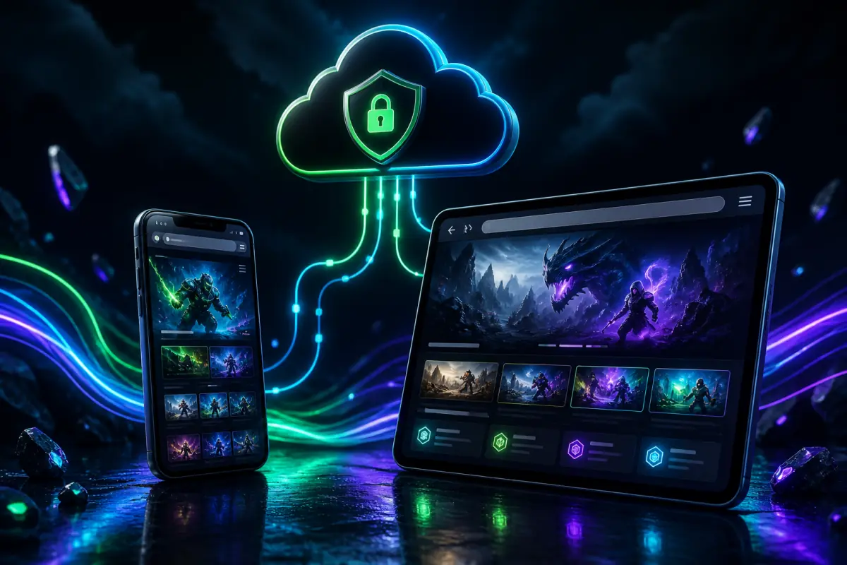 Responsive website access through secure phone and tablet browsers
