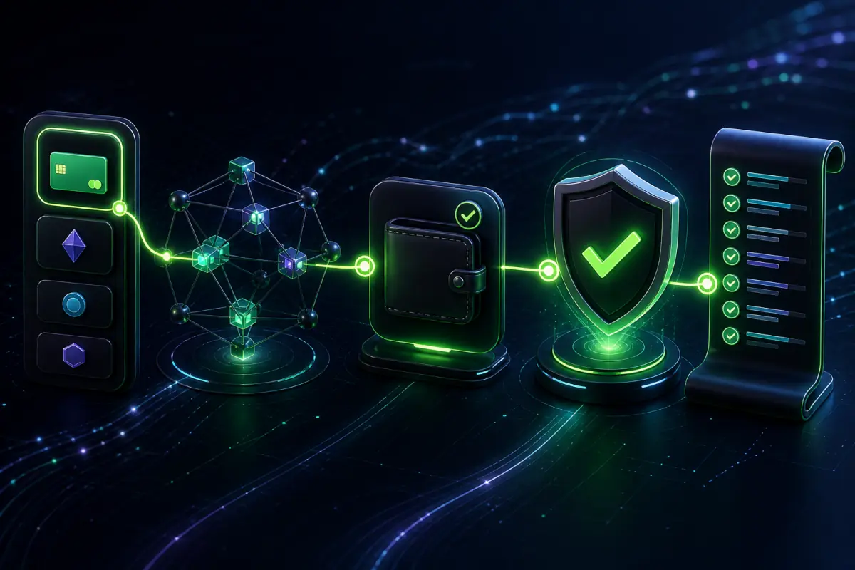 Payment method, network, wallet and confirmation workflow
