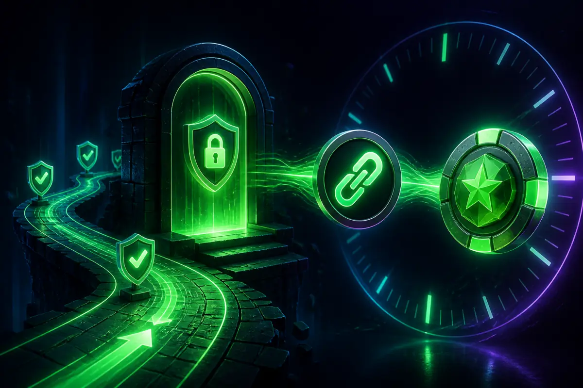 Secure referral path connecting registration, attribution and rewards